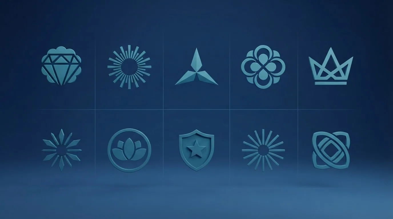 Mosaico con los logotipos oficiales de los diez casinos destacados ordenados según la comparativa