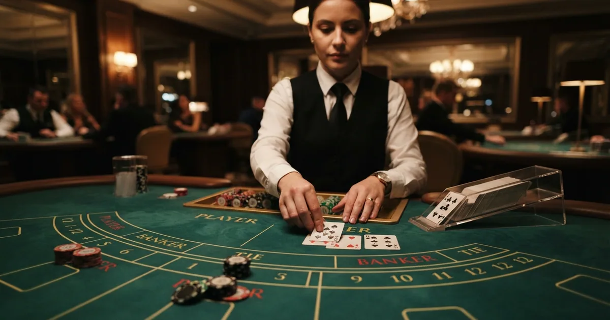 Baccarat en vivo en España: casinos con crupier real en 2026